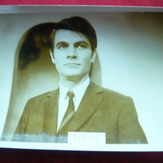 Fotografie din Filmul romanesc Serata cu George Motoi , dim.= 10,4 x 12cm