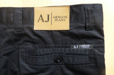 Blugi Armani Jeans; marime 52, vezi dimensiuni exacte; impecabili, ca noi foto