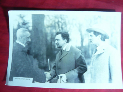 Fotografie din Filmul romanesc Rascoala : C.Codrescu ,I.Besoiu , N.Secareanu foto