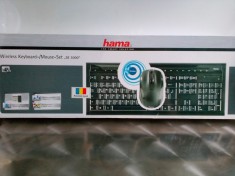 Kit Tastatura + mouse optic Hama SE 3000 - WIRELESS foto