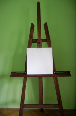 Sevalet de lemn pentru pictura foto