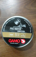 Pelete / alice arma aer comprimat GAMOProMatch cal. 5.5mm -23 lei foto