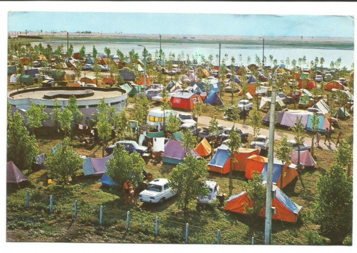 @carte postala(ilustrata)-CAMPING LA COSTINESTI