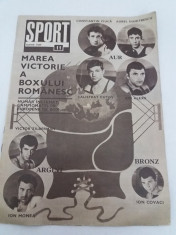 REVISTA SPORT NR. 11/ 1969 foto