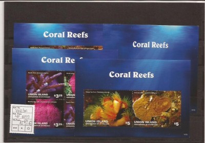 Union Isl - grenadines of St. Vincent - coral reefs foto