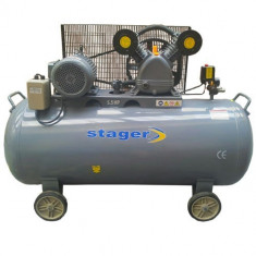 Stager HM-V-0.6/370L - Compresor aer 380V/50Hz 370L 8bar foto