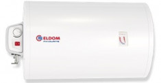 Boiler electric orizontal vas emailat Eldom 80L 2000W foto