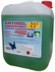 Antigel concentrat instalatii termice -25 grade C bidon 20 kg foto