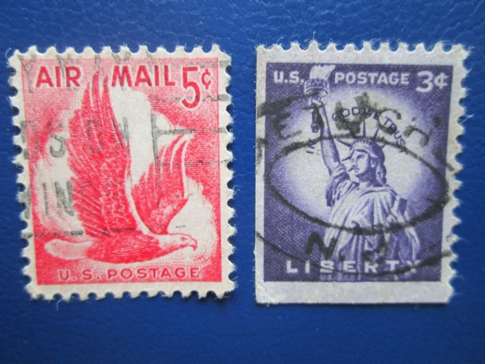 TIMBRE AMERICA VECHI USED