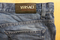 Blugi Versace Jeans Couture Made in Italy; marime 33 (47),vezi dimensiuni;ca noi foto