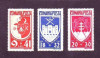 Romania 1942 &ndash; UN AN BUCOVINA, serie nestampilata cu SARNIERA, R7, Nestampilat