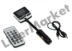 Modulator FM Bluetooth 8 in 1 cu telecomanda foto