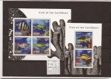 Bequia - Caribbean peste - 878/81+bl.96