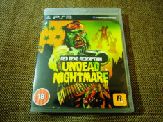 Joc Red Dead Redemption Undead Nightmare, PS3, original, alte sute de jocuri! foto
