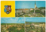 CPI (B7040) CARTE POSTALA - DEJ, MOZAIC. VEDERE, PIATA BOBALNA..., Necirculata, Fotografie