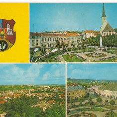 CPI (B7040) CARTE POSTALA - DEJ, MOZAIC. VEDERE, PIATA BOBALNA...