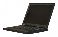 Laptop Lenovo Thinkpad T61, Intel Core 2 Duo T7500 2.2 GHz, 2 GB DDR2, 120 GB HDD SATA, DVDRW, nVidia Quadro NVS 140M, WI-FI, Bluetooth, Finger foto