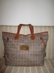 Geanta dama mare gri Louis Vuitton+CADOU foto