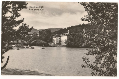 CPI (B7025) CARTE POSTALA - CALIMANESTI. POD PESTE OLT foto