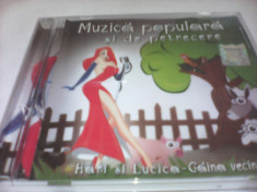 CD MUZICA POPULARA DE PETRECERE ORIGINAL foto