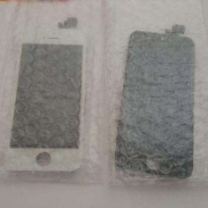 Lcd iPhone 5c negru / display / ecran original + cadou folie sticla fata spate