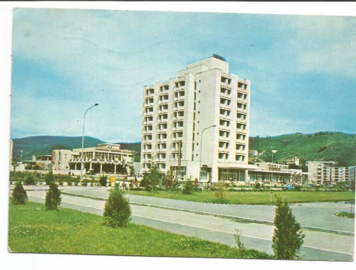 @carte postala(cod 2190/76)-ORSOVA-MEHEDINTI-Hotel Dierna