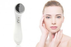 Aparat antirid si masaj facial ionic/galvanic foto