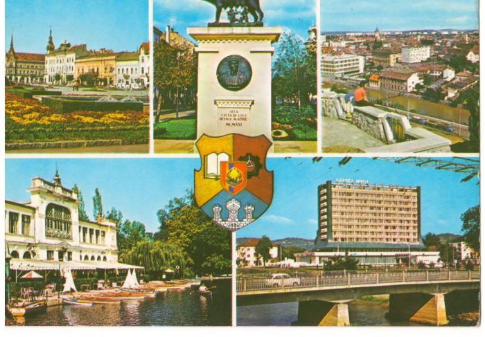 CPI (B7049) CARTE POSTALA - CLUJ-NAPOCA, MOZAIC. VEDERE, LUPA CAPITOLINA.....