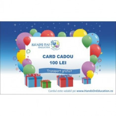 Card Cadou 100 Ron - Hands On Education foto