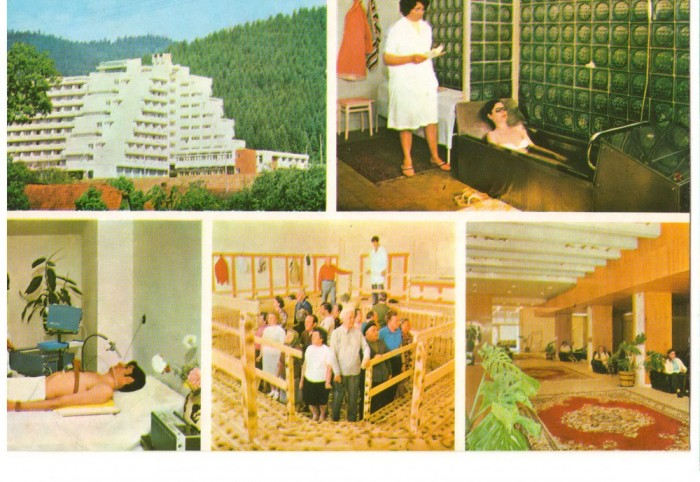 CPI (B7153) CARTE POSTALA - COVASNA. STATIUNEA BALNEARA, MOZAIC