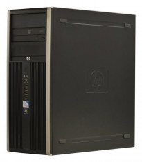 Calculator HP Compaq Elite 8000 Tower, Intel Core 2 Duo E8400 3.0 GHz, 2 GB DDR3, 160 GB HDD SATA foto