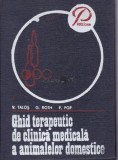 Ghid terapeutic de clinica medicala a animalelor domestice