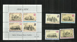 V 27 - VAPOARE, NAVE - GRECIA - SERIE + COLITA NESTAMPILATE, MNH, Nestampilat