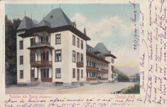 SALUTARI DIN SLANIC MOLDOVA HOTEL (OTELUL )PUFF CLASICA CIRCULATA AUG. 1904 foto