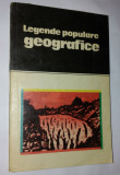 Legende populare geografice - Ed. Sport Turism 1986
