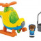 Jucarie Fisher Price Little People Spin &#039;N Fly Helicopter