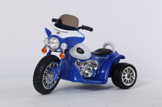 Motocicleta electrica 568 albastru foto