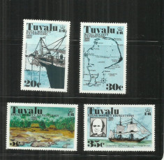 V 58 - VAPOARE, NAVE - TUVALU - SERIE NESTAMPILATA, MNH foto