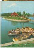 CPI (B7175) CARTE POSTALA - SFANTU GHEORGHE. ZONA DE AGREMENT, BARCI
