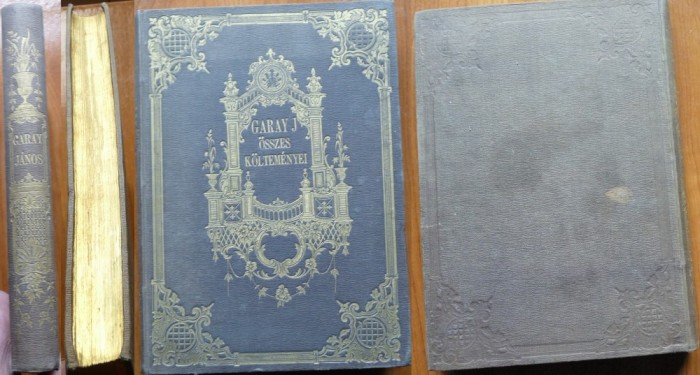 Garay Janos, Poezii, Pesta, 1862, cu o gravura mare, legatura bibliofila