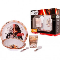 Set Pentru Masa Melamina 5 Piese Star Wars Lulabi foto