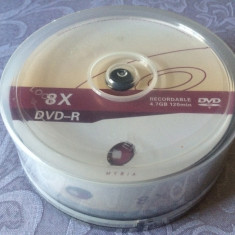 Set 25 PACK DVD - R marca Myria, 4,7 GB, 8 x max speed / 120 min