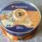 Set 25 PACK DVD - R marca Verbatim, 4,7 GB, 16 x max speed / 120 min,NOU SIGILAT