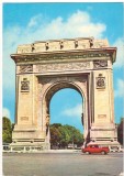 CPI (B7180) CARTE POSTALA - BUCURESTI. ARCUL DE TRIUMF, Circulata, Fotografie