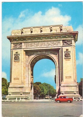 CPI (B7180) CARTE POSTALA - BUCURESTI. ARCUL DE TRIUMF foto