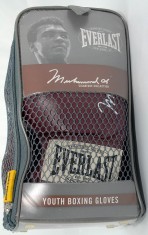 Everlast - manusi de box pentru copii (7 oz) cu semnatura lui Muhammad Ali foto
