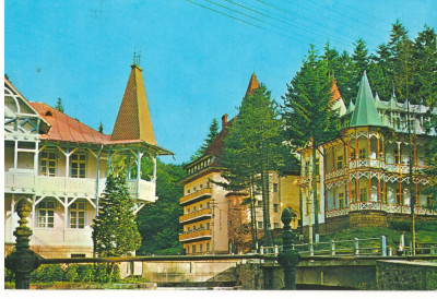 CPI (B7157) CARTE POSTALA - SLANIC MOLDOVA. VILE foto