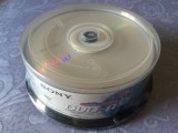 Cumpara ieftin Set 25 PACK DVD - R marca Sony, 4,7 GB, 16 x max speed / 120 min,NOU SIGILAT