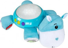Jucarie Fisher Price Hippo Plush Projection Soother foto