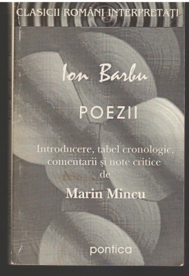 C6779 POEZII - ION BARBU foto